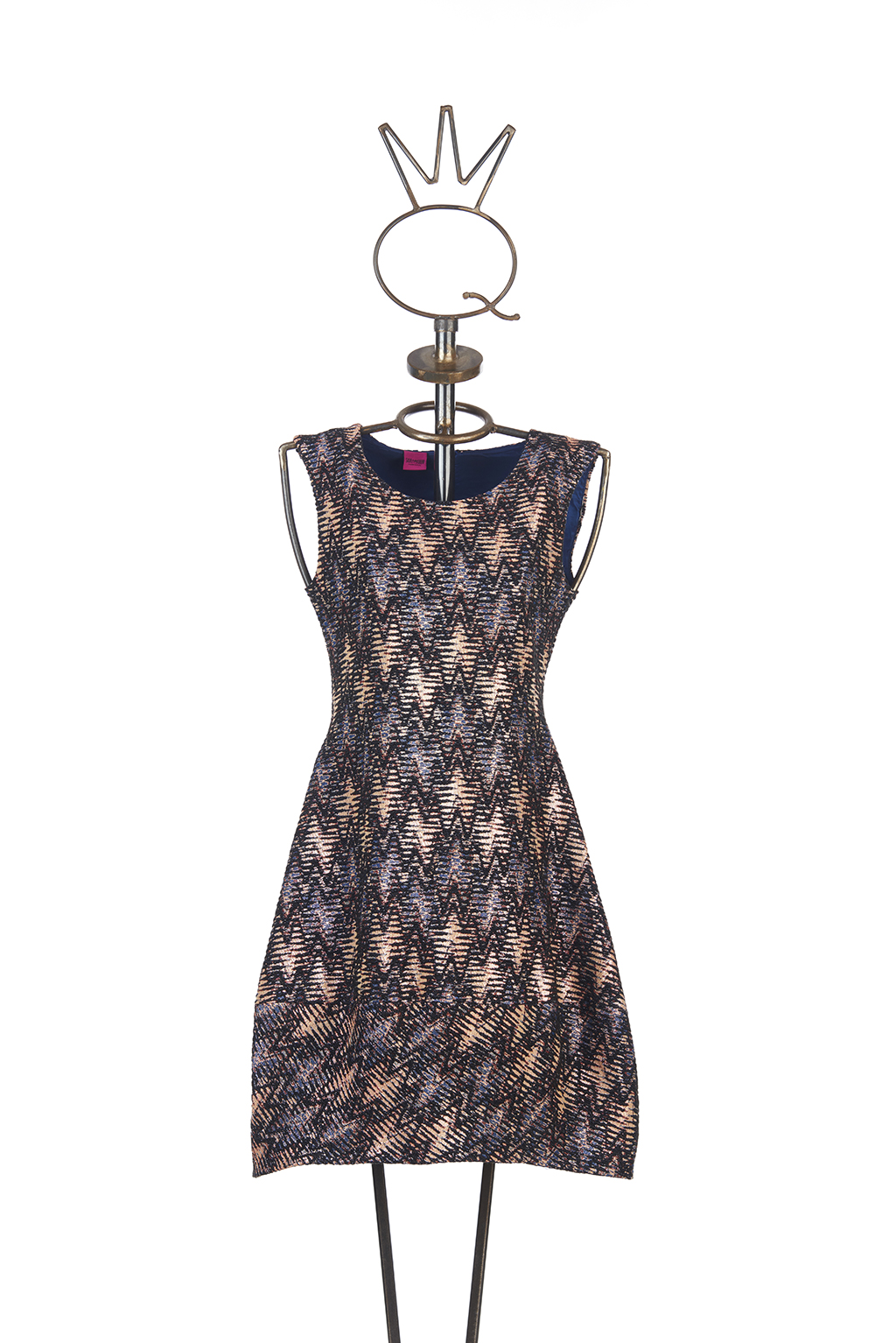 robe courte en tissu jacquard Save The Queen