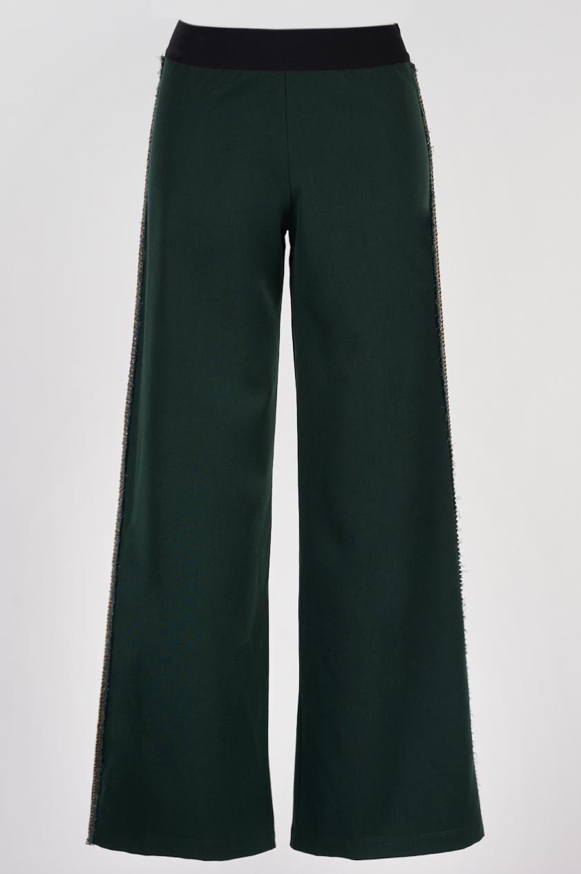Save The Queen Pantalone largo verde bottiglia