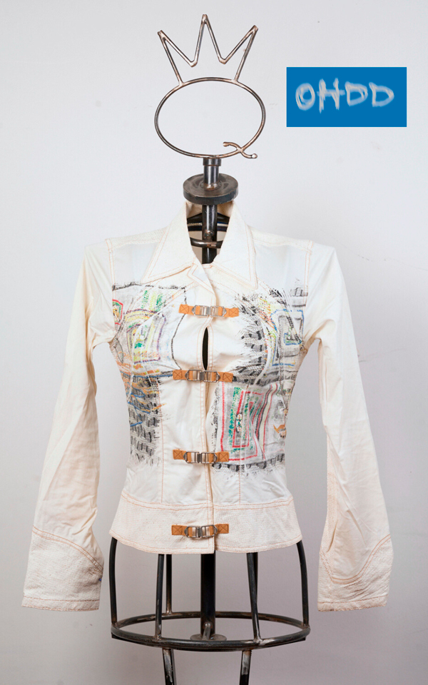 04SOH5212_A Printed white cotton jacket - Image 1
