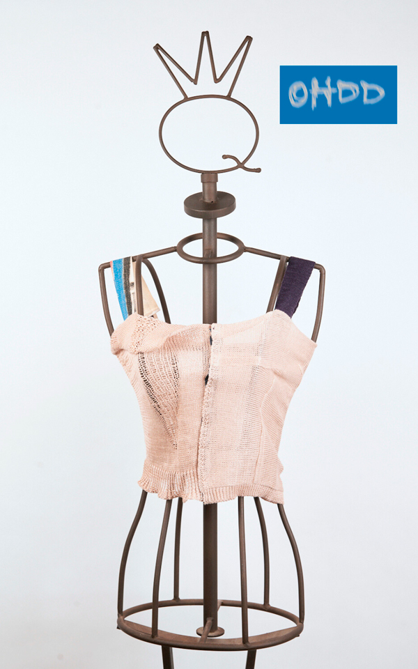 05SOH5409_B Top beige en maille de chanvre avec imprimé – Image 1