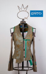 Giacca in cotone verde