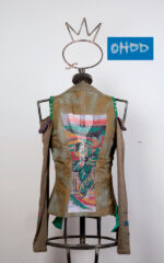 Giacca in cotone verde - immagine 2