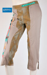 Pantacourt en coton stretch