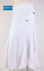 Jupe longue blanche avec imprimé