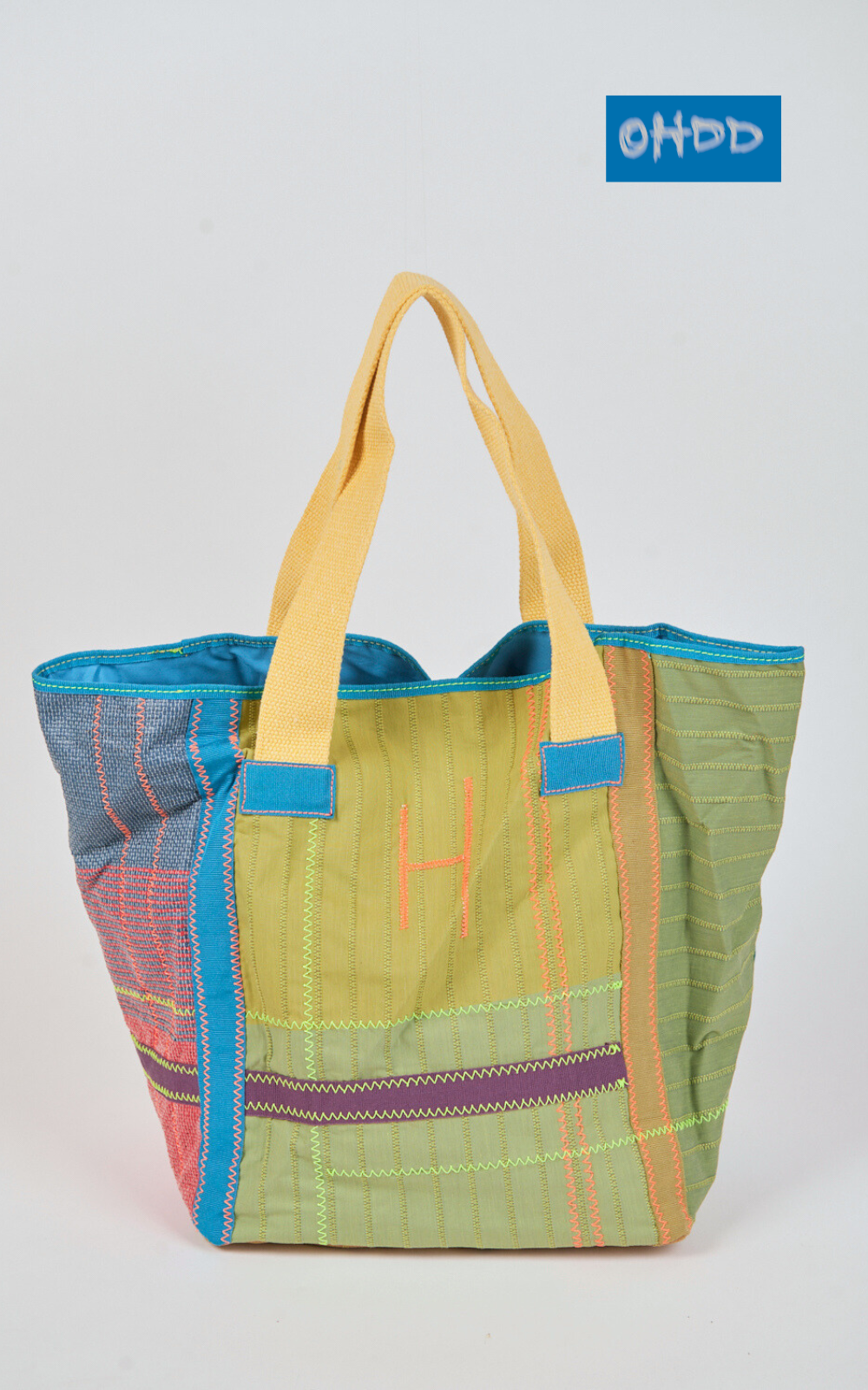 04SOH5248_a Multicolor pure cotton bag - Image 1