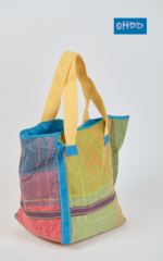 Multicolor pure cotton bag - Image 3