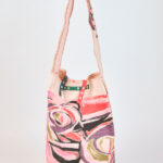 Fabric shoulder bag