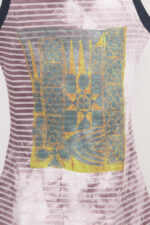 Débardeur homme en coton stretch avec imprimé tribal – Image 3