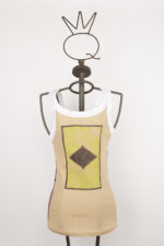 Débardeur homme en coton extensible avec imprimé tribal