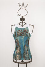 Canotta uomo in cotone a costine con stampa - immagine 2