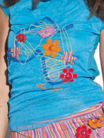 Embroidered jersey t shirt - Image 2