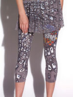 Leggings à imprimé zébré