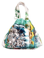 Borsa in cotone stampato