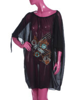 Embroidered Tulle Tunic / Short Dress - Image 5