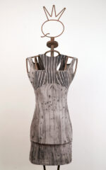 Robe courte en jersey stretch avec imprimé « Perroquet » – Image 2