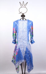 Robe en mousseline de coton imprimé « Cygne » – Image 2