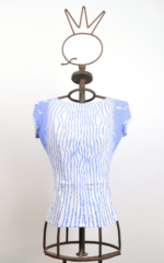 T-shirt in jersey elasticizzato con stampa “Cigno”