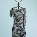 Vestito corto stampato