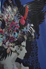 Vestito lungo stampato - immagine 3