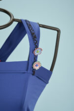 Vestito lungo stampato - immagine 4