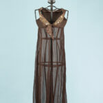 Vestito lungo in seta