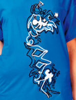Bluette T-shirt with embroidery and appliqué - Image 2