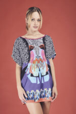 Patterned T-shirt - Image 4