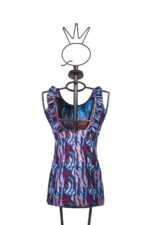 Printed jersey top with ruffle - Image 2