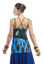 Top 'Afropavo' imprimé paon – Image 6