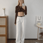 Ohdd bolero in shape-memory fabric and wool
