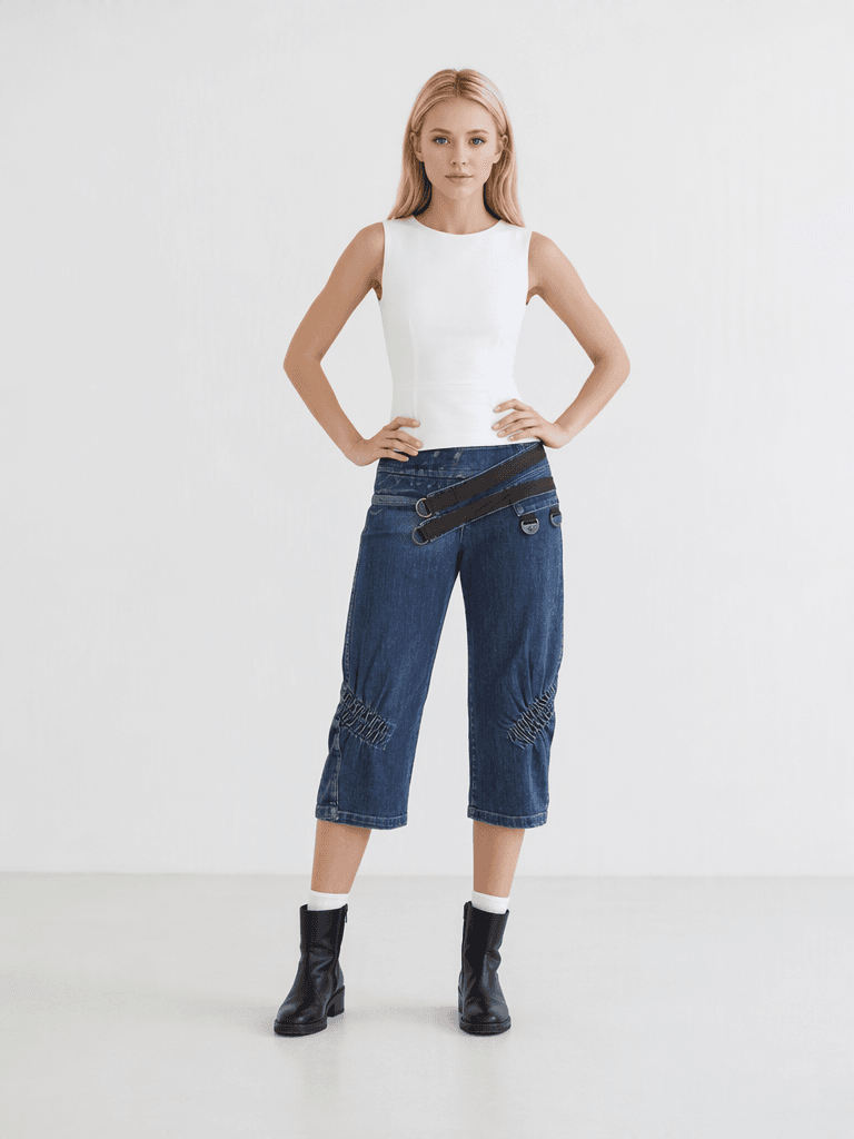 06WOH146J Ohdd Capri jeans - Image 1
