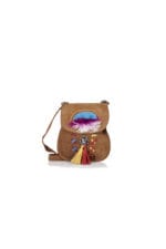 Borsa in pelle con applicazioni dedicate agli Indiani d’America - immagine 2