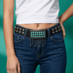 Cintura Texana in vera  pelle